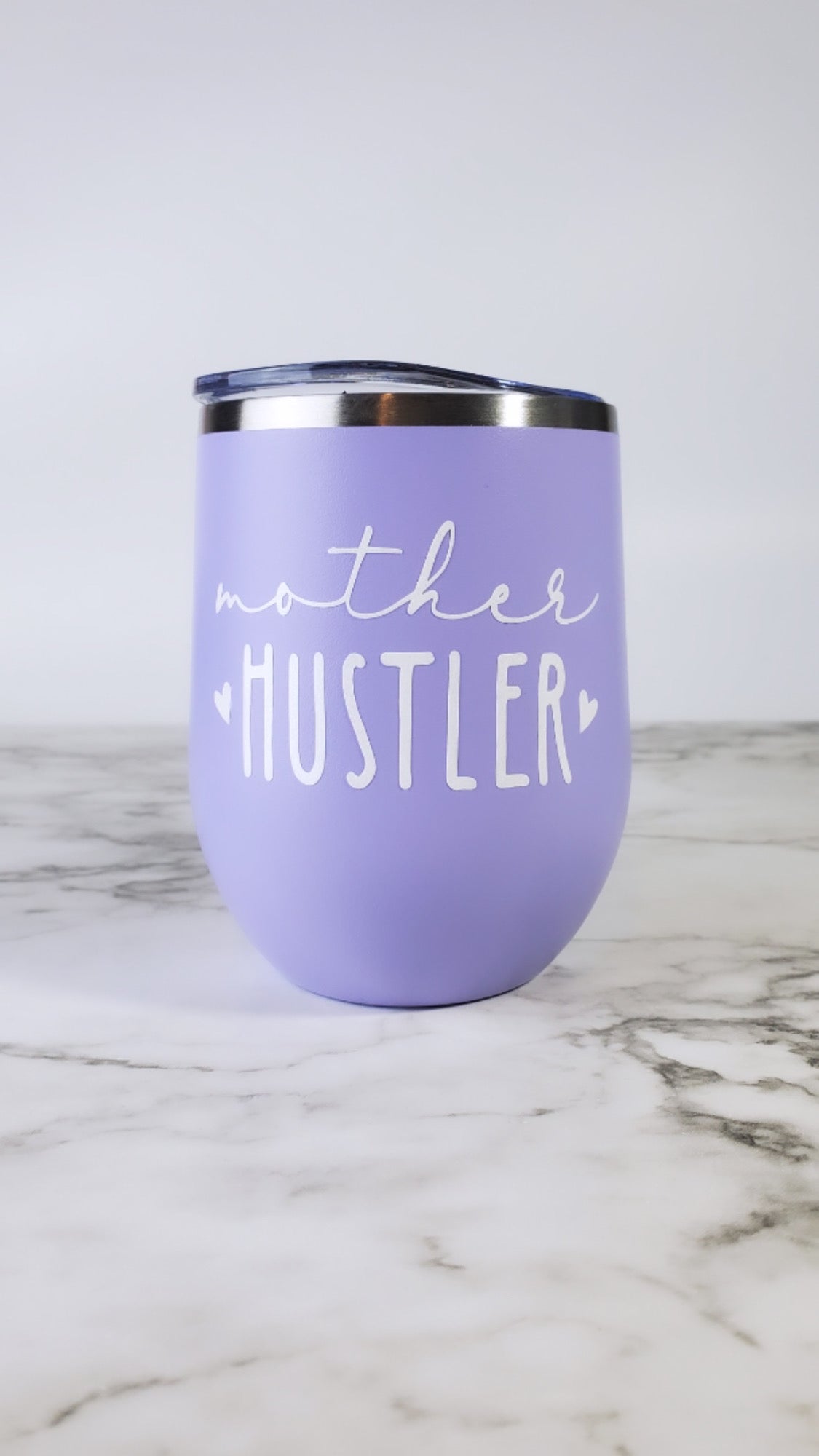Mother Hustler Wine Tumbler