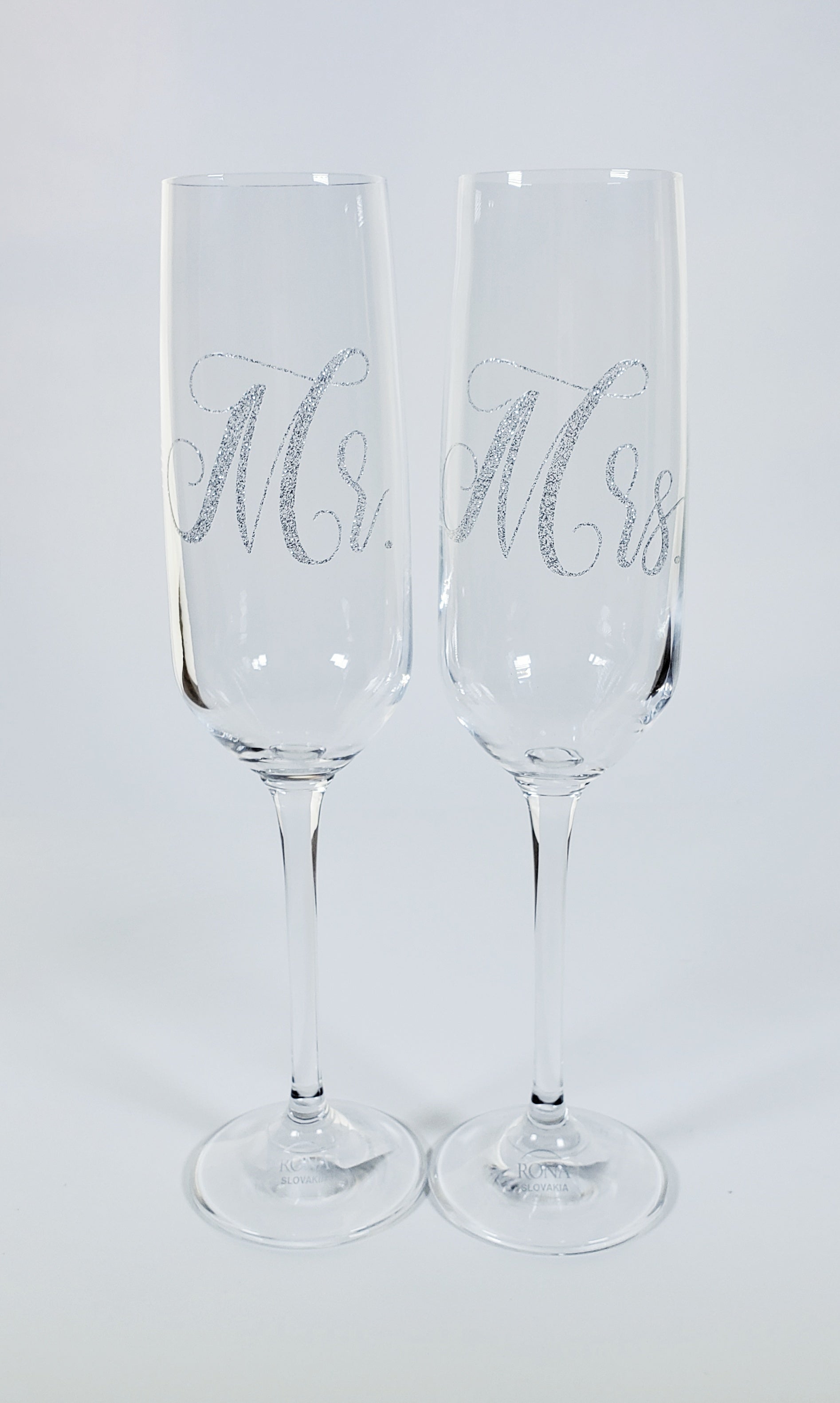 Mrs. Champagne Tumbler in White