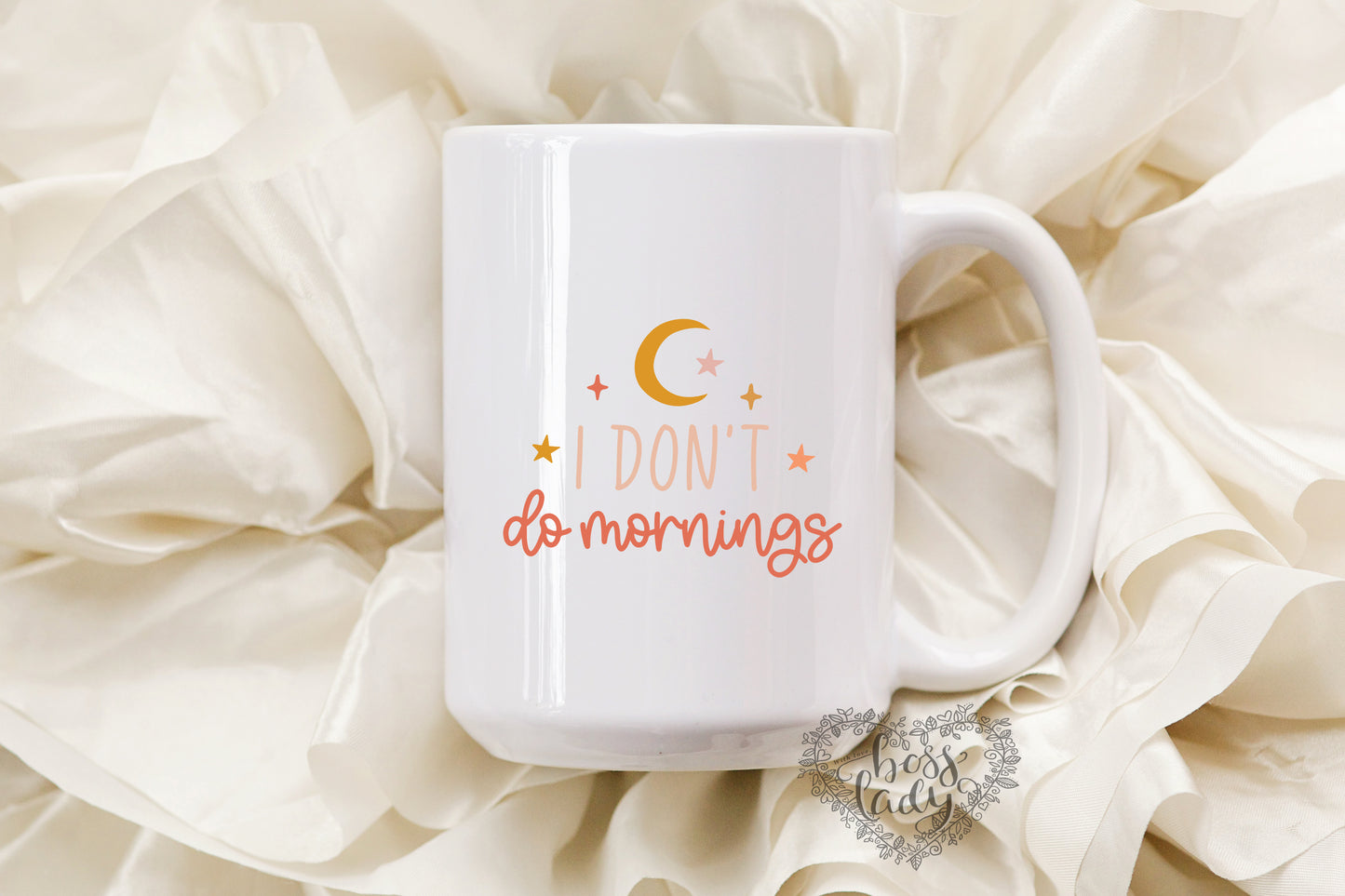 I don't do mornings mug