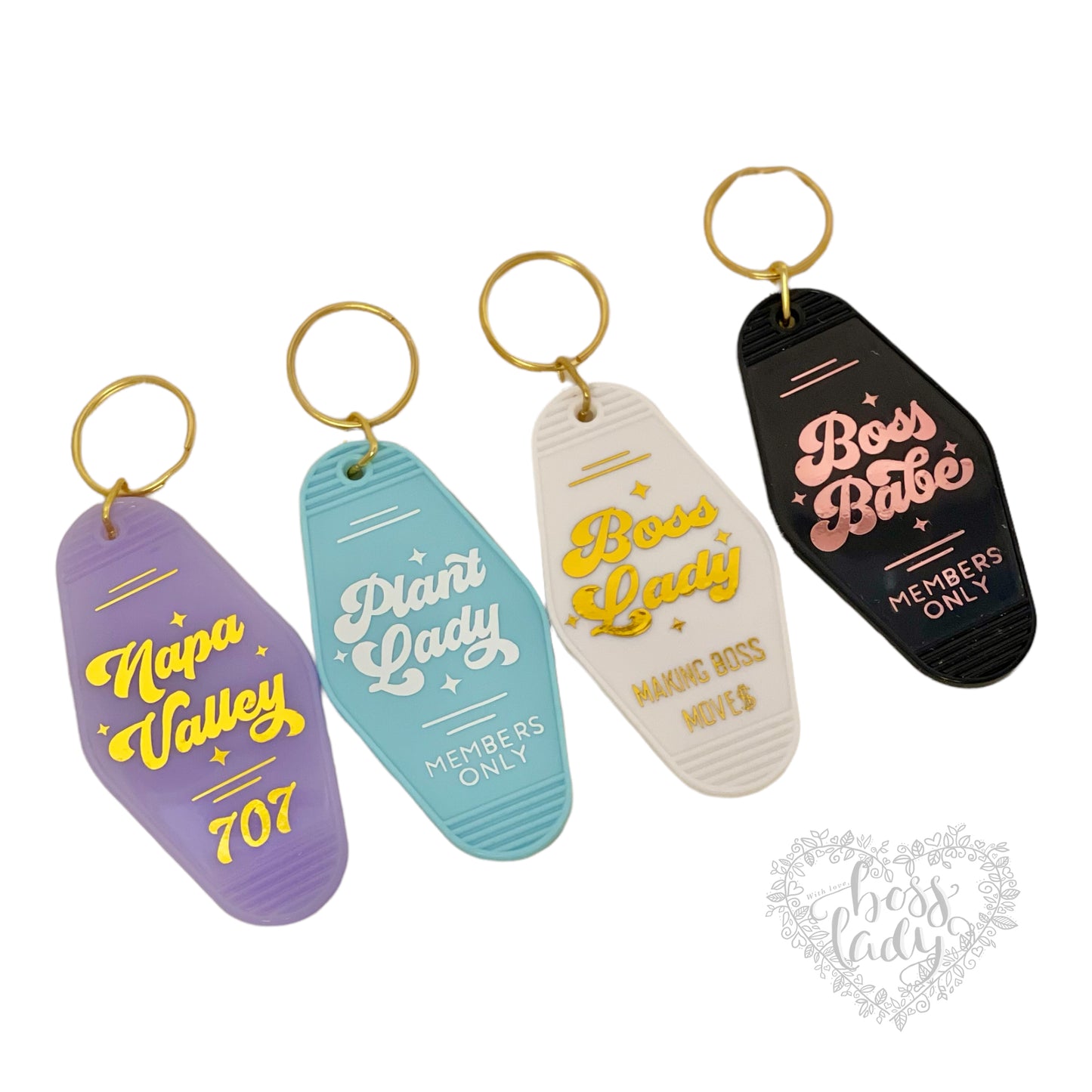 Motel Keychain