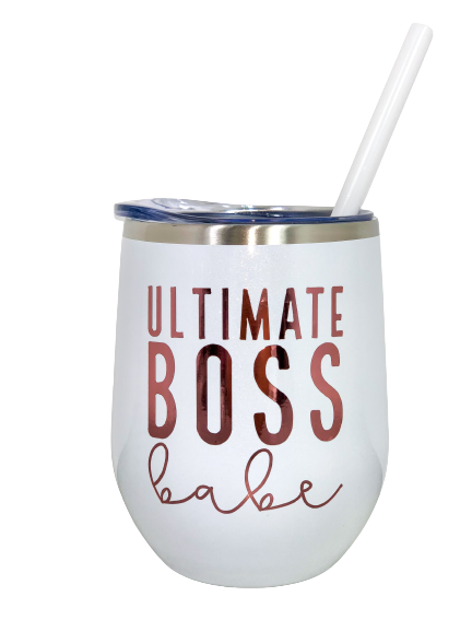Ultimate Boss Babe Wine Tumbler