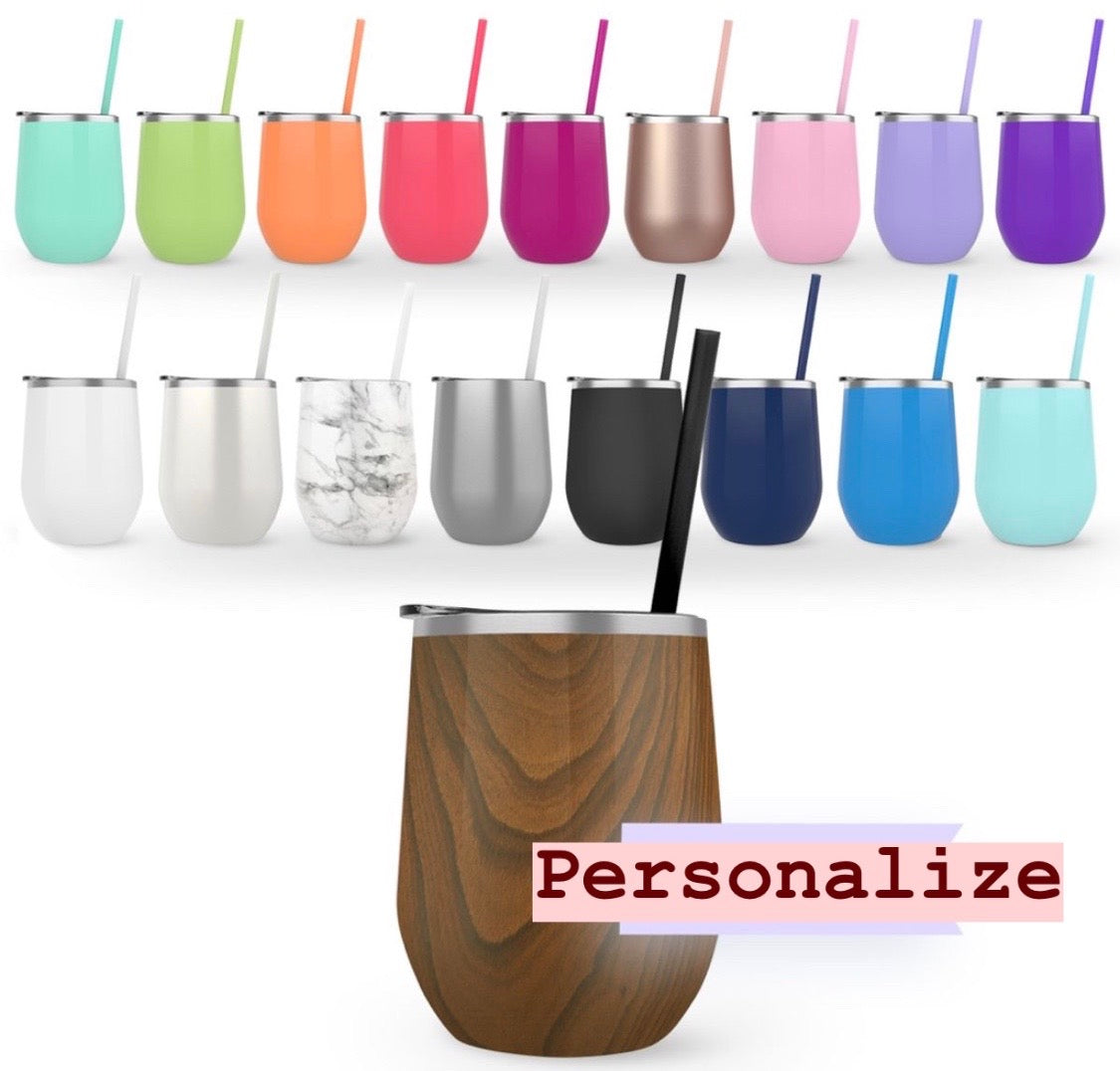 Mother Hustler Wine Tumbler