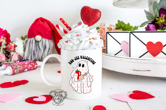Boo-jee Valentine Ghost Mug