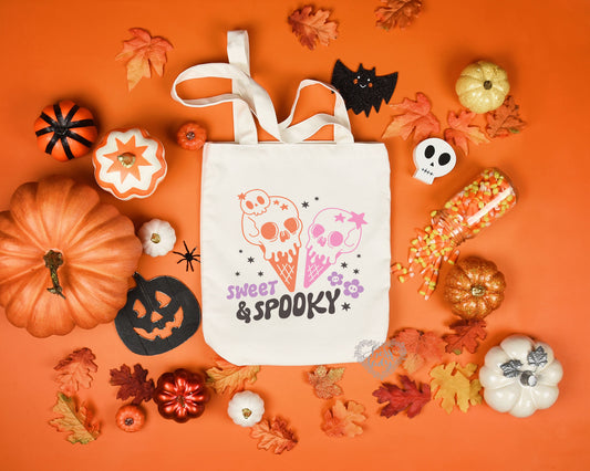 Spooky Season Must-Have: Halloween Tote Bag with Cute Design