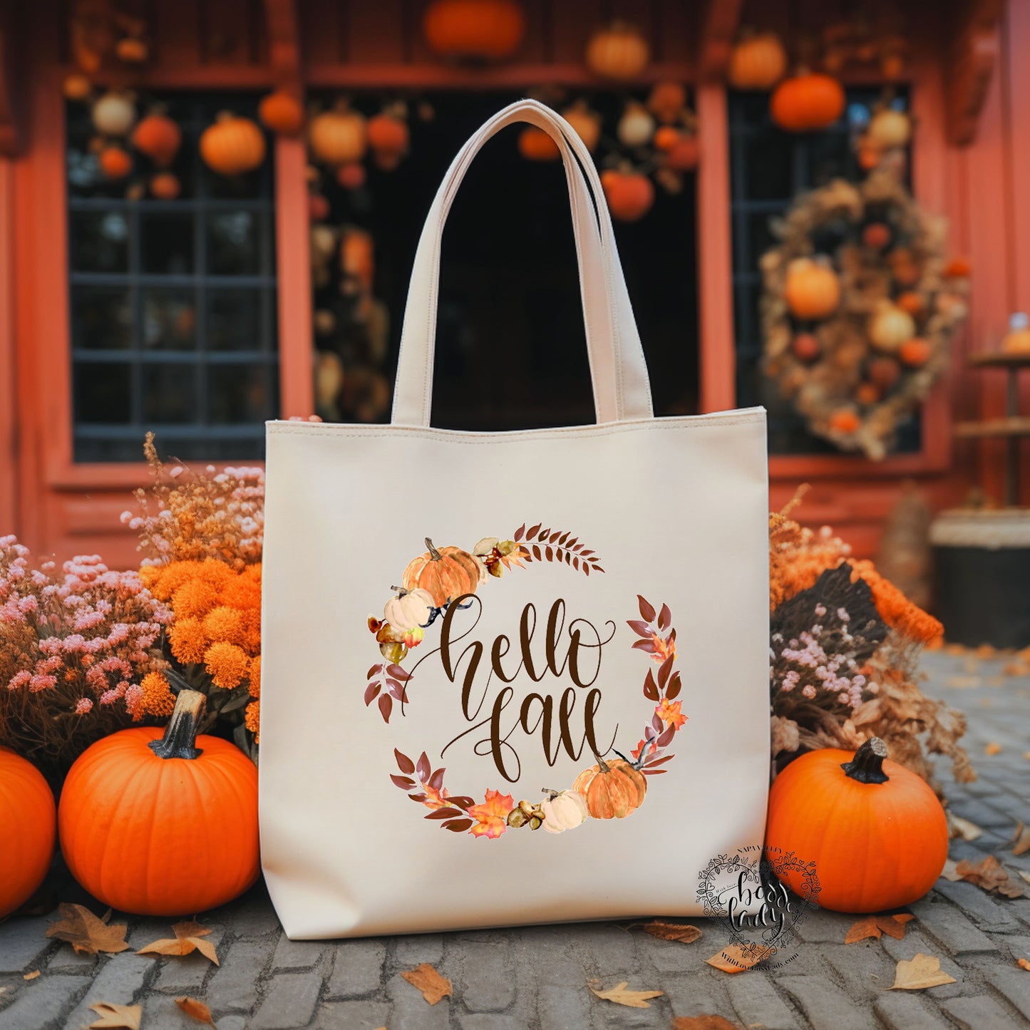 Hello Fall Tote Bag