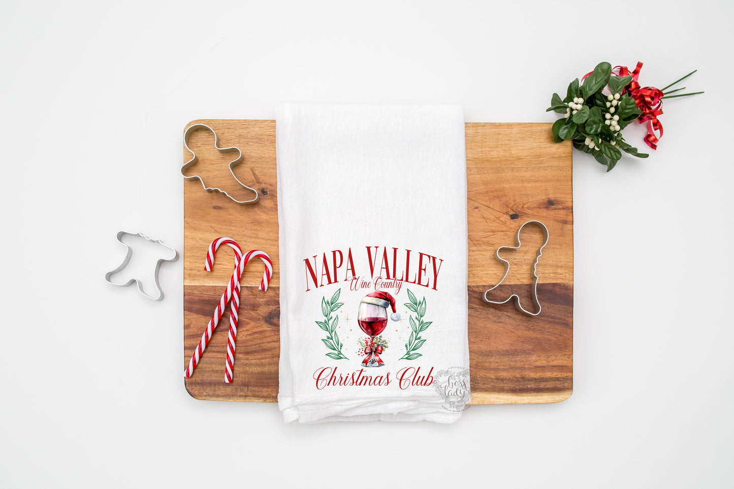 Napa Valley California Wine Country Dish Towel