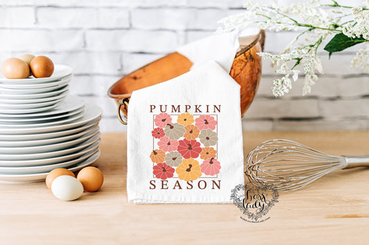 Pumpkin Season Dish Towel