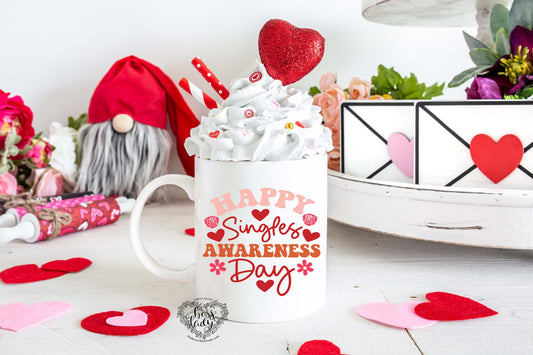 Happy Singles Awareness Day Valentines Mug