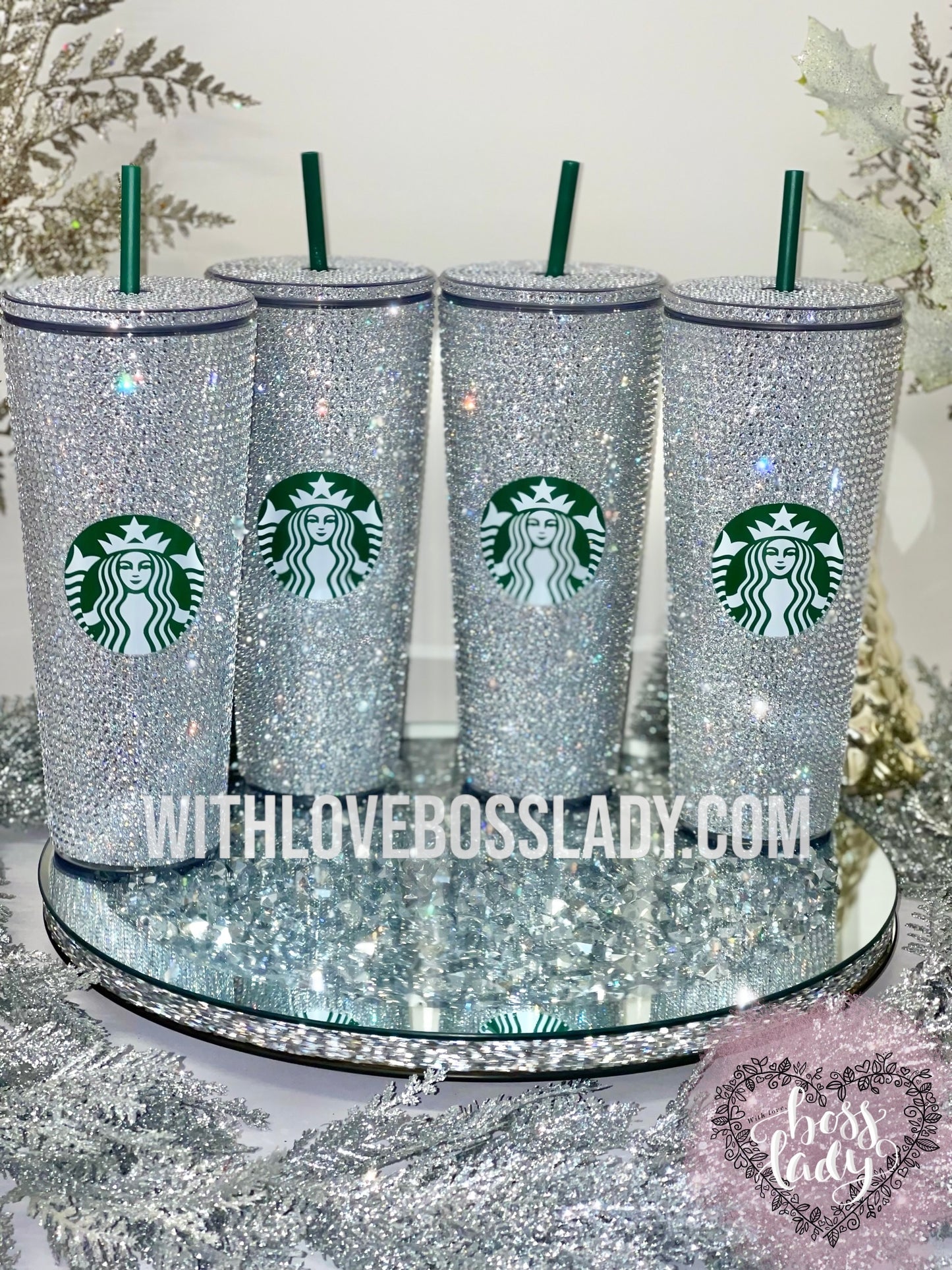 Starbucks Acrylic Diamond Cut Crystal Tumbler, Starbucks Cup, Tumbler, Coffee, Bedazzled Starbucks Rhinestone Tumbler | Sparkle in Style!