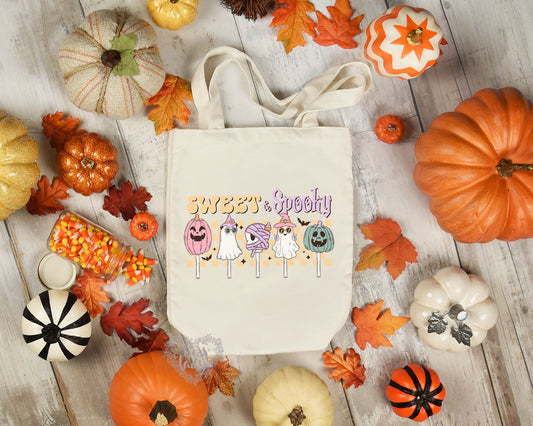 Spooky Season Must-Have: Halloween Tote Bag with Cute Design
