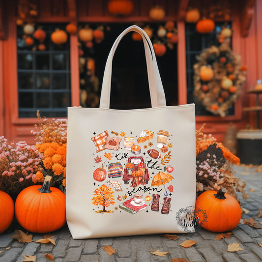 Tis the season Fall Tote Bag