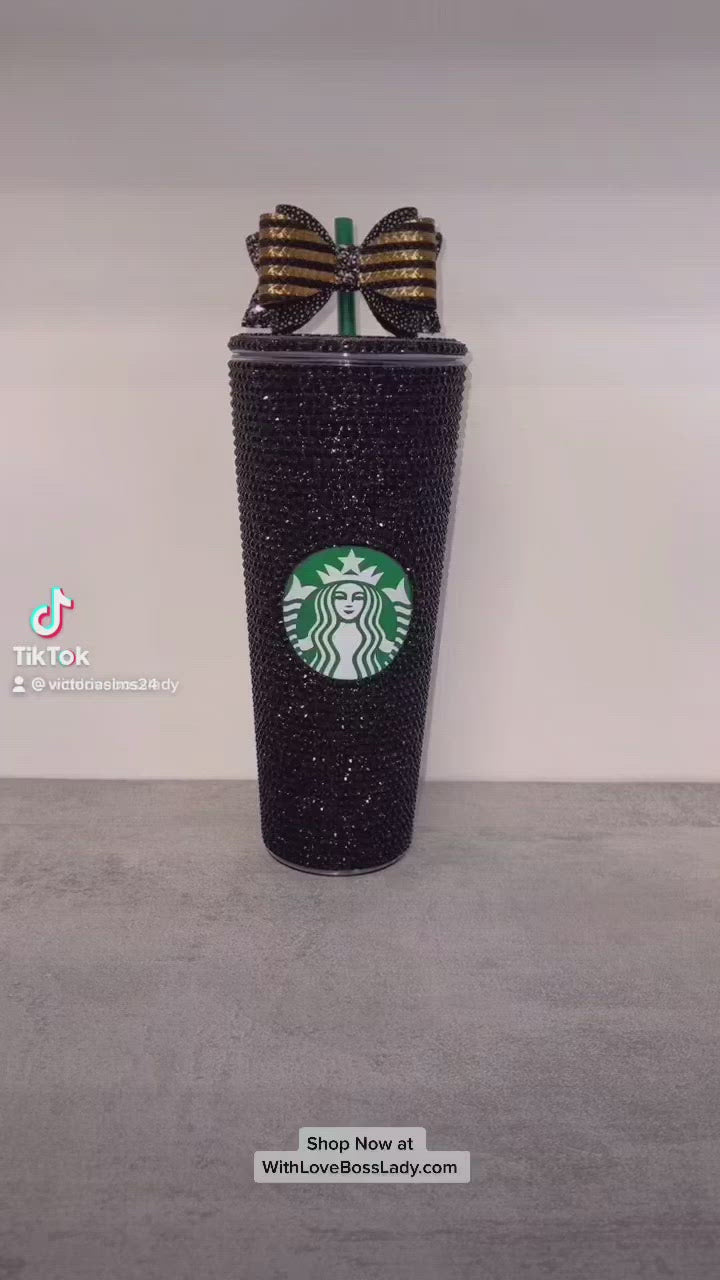 All-Black Starbucks Tumblers