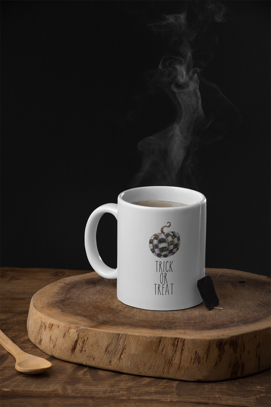 Trick or Treat Pumpkin Halloween Mug